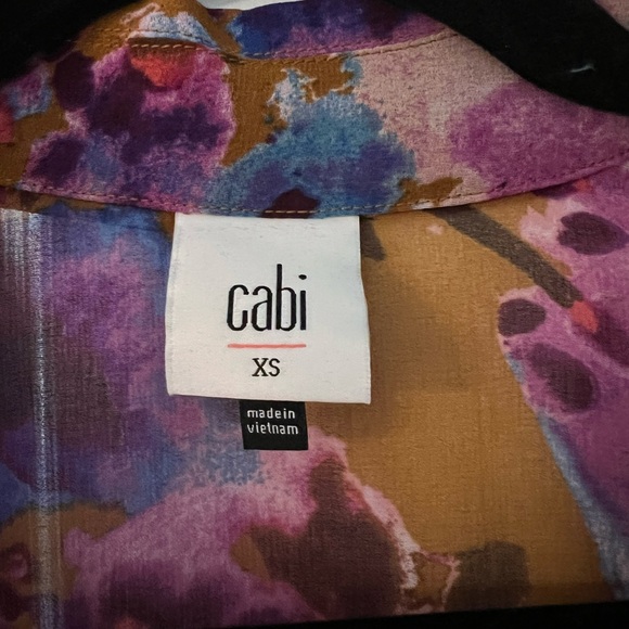 CAbi Fushia Sleeveless Blouse XS - Picture 2 of 3